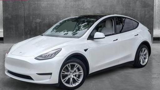 TESLA MODEL Y 2020 5YJYGDEE0LF020748 image